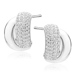 Cercei argint cu pietre DiAmanti Z2143ER_W-DIA (Argint 925‰ 3,5 g.) Cercei argint cu pietre DiAmanti Z2143ER_W-DIA (Argint 925‰ 3,5 g.)